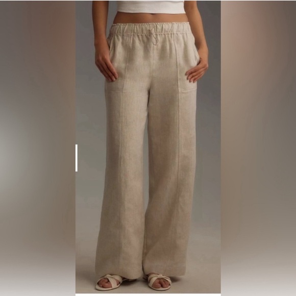 Reformation Declan Anthropologie Linen Pants Size XL NWT - Picture 3 of 11